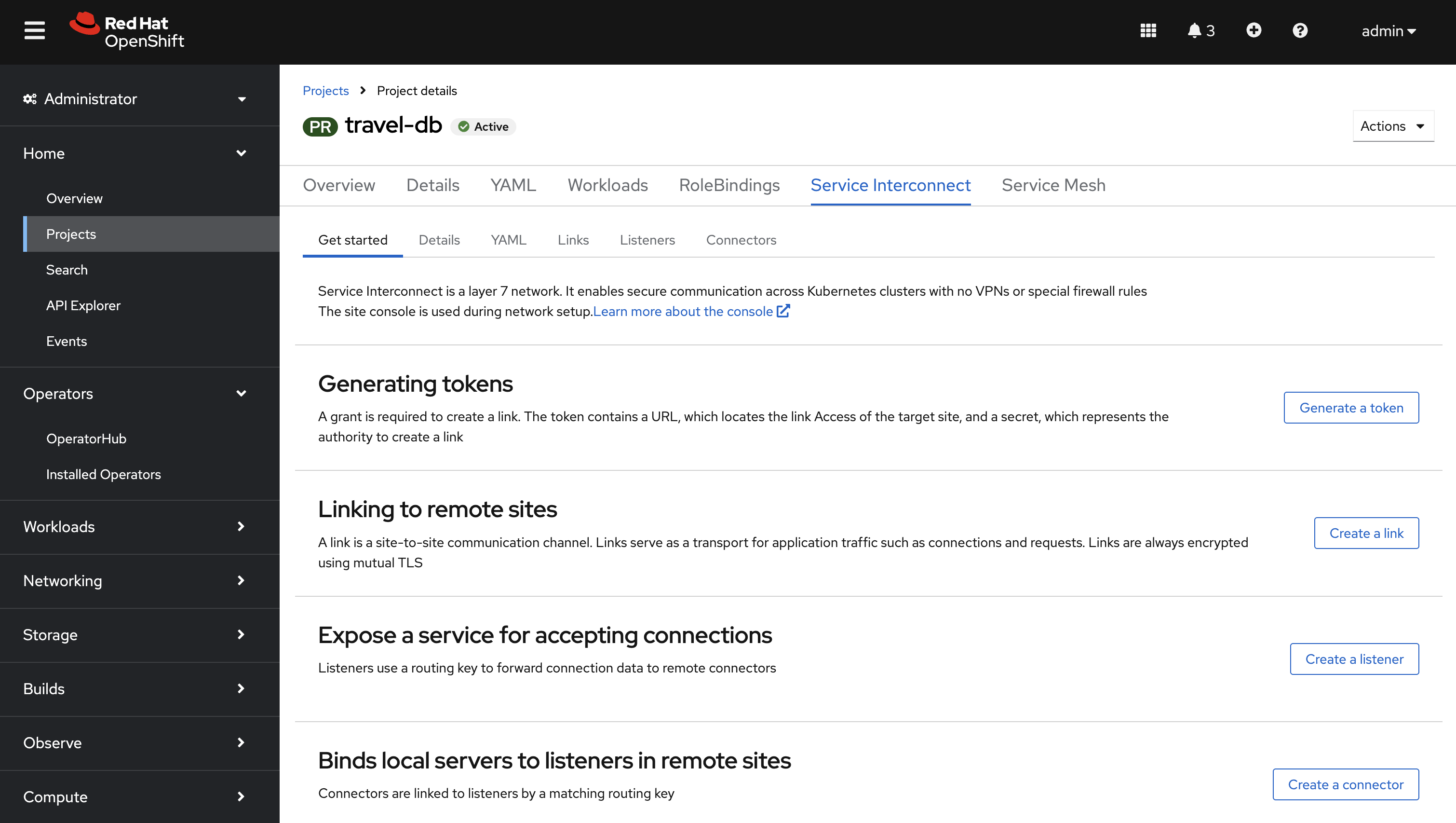 site created