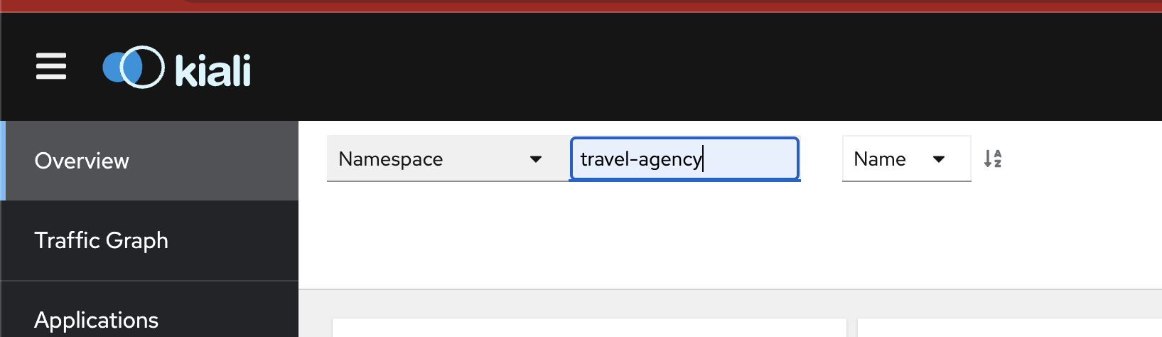 namespace filter