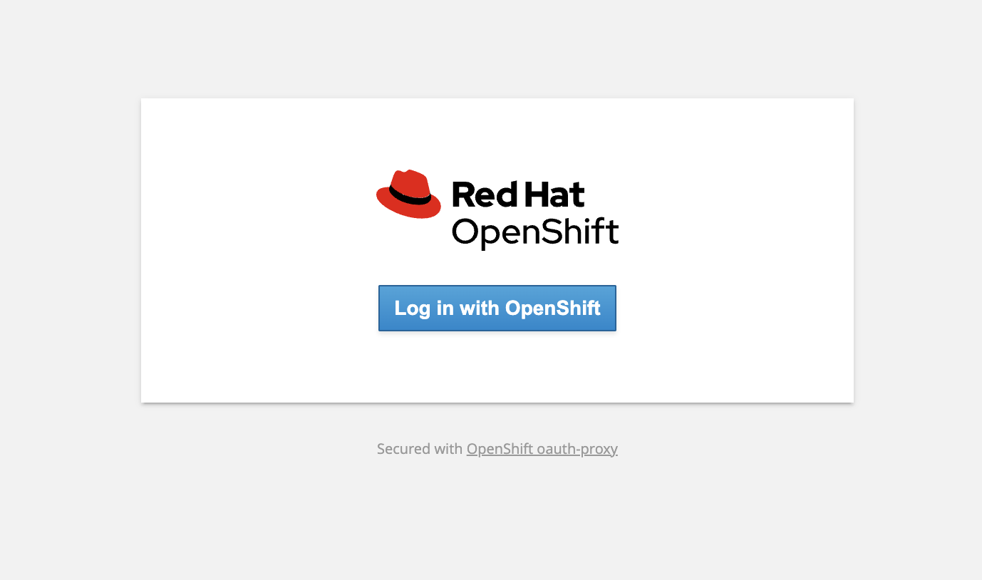 grafana openshift login